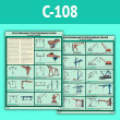 Плакаты «Классификация грузоподъемных кранов по конструкции» (С-108, ламинированная бумага, А2, 2 листа)